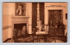 Yorktown VA-Virginia, Surrender Room, Moore House, Antique, Vintage Postcard picture