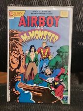 AIRBOY AND MR. MONSTER #1 (NM) COPPER AGE ECLIPSE COMICS picture