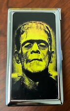 Vintage Classic Horror Frank 100's Size Cigarette Case with lighter Wallet picture