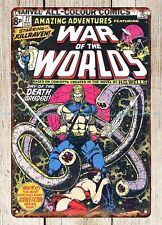 buy art prints 1974  War of Worlds comics metal tin sign picture