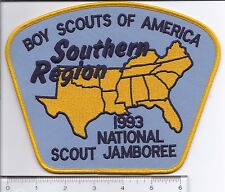 BSA Southern Region 1993 National Jamboree Jacket Patch picture