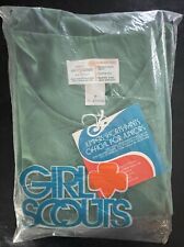 REDUCED NEW IN PACKAGE Vintage 73 JUNIOR Girl Scout UNIFORM DRESS JUMPER 12 1/2 picture