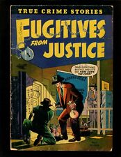 Fugitives From Justice #1 VG Colan Tuska True Crime Stories Murder Assassins picture