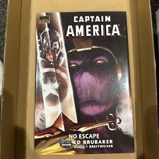 Captain America No Escape Marvel Comics Hardcover HC Brubaker Guice In plastic picture