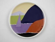 Lufthansa Airlines Abstract 1st Class Coaster '88 Arthur Secunda Hutschenrer EXC picture