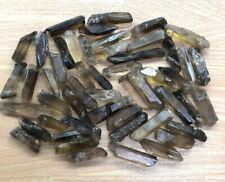 1/2 lb Broken Smokey Quartz Crystal Shards Wand Piece of Flawed Chips picture