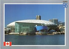 Postcard Canada Vancouver B.C. 1986 World's Fair Expo 86 Pavilion Glass Building picture