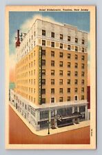 Trenton NJ-New Jersey, Hotel Hildebrecht, Advertising, Vintage Souvenir Postcard picture