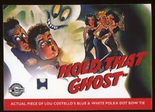 2009 Breygent Movie Posters #VO1 Hold That Ghost Lou Costello Worn Bow Tie Relic picture