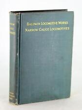 1907 Baldwin Locomotive Works Illustrated Catalogue of Narrow-Gauge Locomotives picture