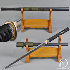 33'' Sharp Ninjato Battle Ready Japanese Samurai Ninja Straight Sword Wakizashi picture