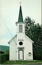 Elbe Washington WA Lutheran Church Postcard L55 picture