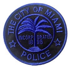 THE CITY OF MIAMI POLICE SUBDUED PATCH (PD 1) FLORIDA picture