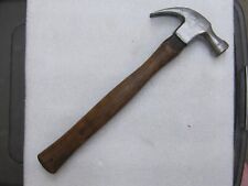 Used Vintage Unmarked Carpenters Curved Claw Finish Hammer U.S.A. picture