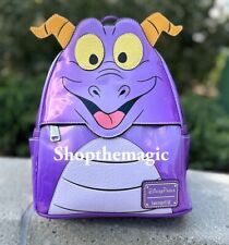 Disney Parks Epcot Spark Of Imagination Purple Figment Wings Loungefly Bag 2023 picture
