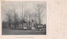 Whitehouse OH Ohio Sylvania Lucas County Park Civil War Statue Vtg Postcard A5 picture