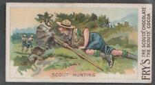 Fry's Cocoa & Chocolate, Scout Series Diff, 1912, No 39, Scout Hunting picture