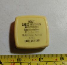 Vtg Holt Sale Division Hutchinson KS Precision Plumbing Portland Measuring Tape picture