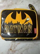 THERMOS Kids Soft Lunch Box - DC Comics Batman Bat Signal, Black & Yellow picture