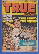 True Comics #71 Joe Di Maggio Special Agent of the FBI May 1948 picture