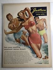 Jantzen 1949 Women's Swimsuit Vintage Poster/Print Ad 26x35.6cm COL2 picture