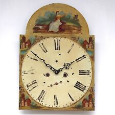 Huge Grandfather/longcase iron clock dial Late 18th century Original C.1820-1860 picture