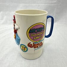 Vintage 1990’s plastic Super3D mug, Mickeys Diamond Jubilee picture