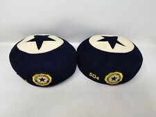 Vintage AMERICAN LEGION Auxiliary Ladies Caps Berets Lot of 2 Wool picture
