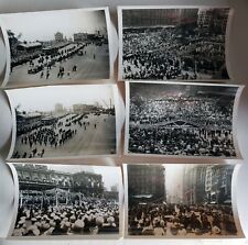 Historic Photos 1920's New York City Battery Place Ferry Bryant Park USA Parade picture