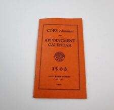 VTG 1966 United Rubber Workers of America AFL-CIO Cope Almanac Appointment Book picture