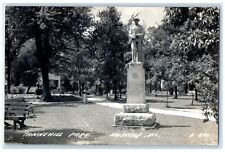 c1940's View Of Tannehill Park Moberly Missouri MO RPPC Photo Vintage Postcard picture