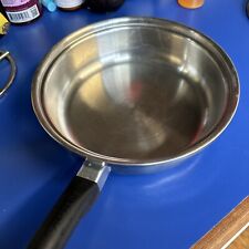 SALADMASTER FRY PAN & VAPO LID  9 INCH T304S STAINLESS STEEL VG HANDLES picture
