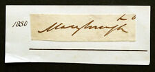 1830 Antique 5th DUKE OF MARLBOROUGH / GEORGE SPENCER CHURCHILL Signed Autograph picture