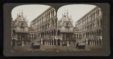 Italy Magnificent court of the Palace of the Doges - showing dome - Old Photo picture