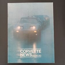 Corvette News Magazine August September 1973 Cars Collectors Clubs & Conventions picture