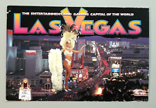 Vtg 1995 Postcard Las Vegas Nevada STRIP AT SUNDOWN Entertainment Gaming Capital picture