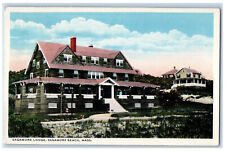 1916 Sagamore Lodge Sagamore Beach Massachusetts MA Posted Antique Postcard picture