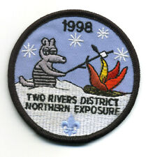 Two Rivers District 1998 Northern Exposure Boy Scout Patch picture