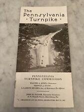 1941 Pennsylvania Turnpike Commission Brochure 4 X 8 picture