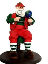 Vintage Christmas Classic Collectibles Santa Planning His Trip 1996 10
