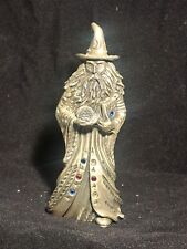 various vintage pewter wizards lot of 5 picture