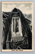C.1940 BEAUTIFUL WOMAN CLOTHING, ERITREA ITALIAN EAST AFRICA a Postcard P28 picture