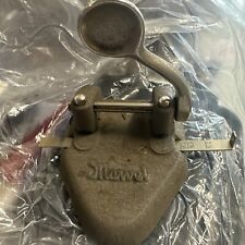 Vintage Wilson Jones Company Chicago USA, Marvel Two Hole Punch Cast Iron picture