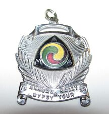 1933 American Motorcycle Association Annual Gypsy Tour Fob Medallion Medal Arts picture