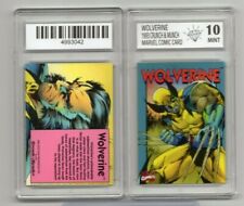 Vintage 1993 Crunch & Munch Marvel Comic Card Wolverine GRADED 10  MINT picture