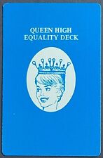 Queen High Equality Deck Vintage Single Swap Playing Card 10 Hearts picture