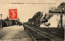CPA AK LAROCHE-MIGENNES - Arrival of the Express from PARIS at the station of (357754) picture