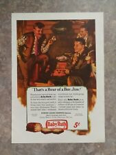 Vintage 1927 Baby Ruth Candy Bar Curtis Candy Company Full Page Original Ad 422 picture