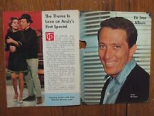 No-1967 Detroit TV Mag(CLAUDINE LONGET/ANDY WILLIAMS/JIMMY DURANTE/SANDY ROBERTS picture