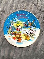 Disney 1985 First Edition Seasons Greetings Decorative Plate picture